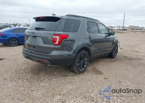 2017 Ford Explorer Xlt из США, поврежденный, VIN 1FM5K7D80HGC04966